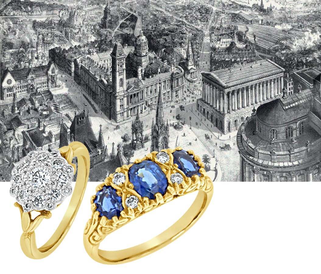 In 1863, Charles Green passed the business to his sons, introducing fine diamond jewellery.